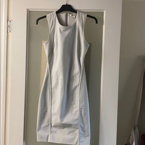 Helmunt Lang grey mini dress